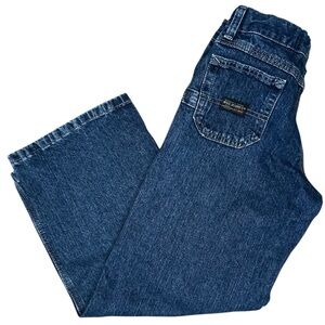 Wrangler Denim Carpenter‎ Blue Jeans Western Cowboy Bootcut 10 Regular Boys